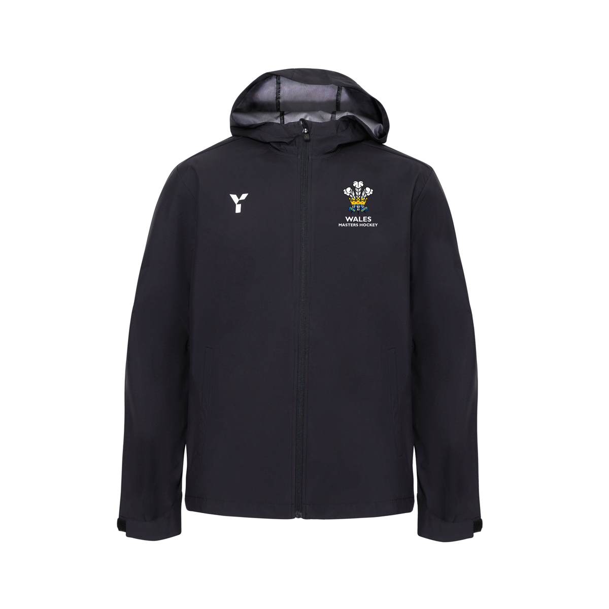 Wales Masters - Raincoat Unisex Black (SALE)