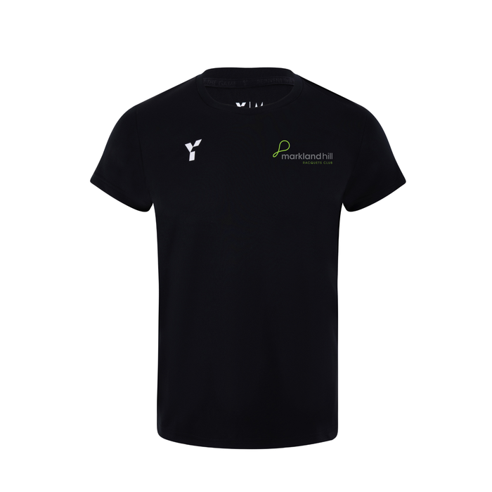 Markland Hill Racquets Club - Coach Short Sleeve Training Top Mens Black