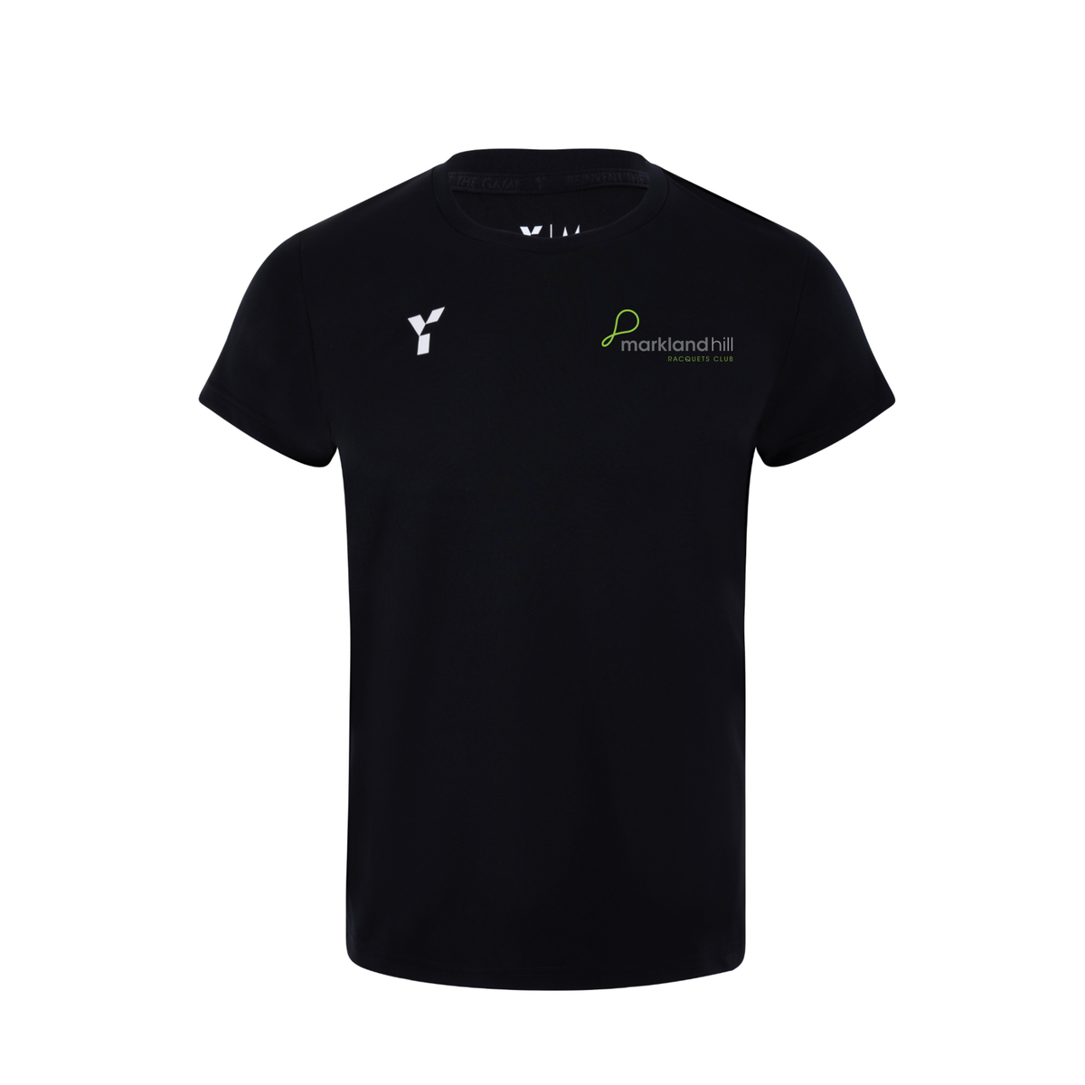 Markland Hill Racquets Club - Coach Short Sleeve Training Top Mens Black