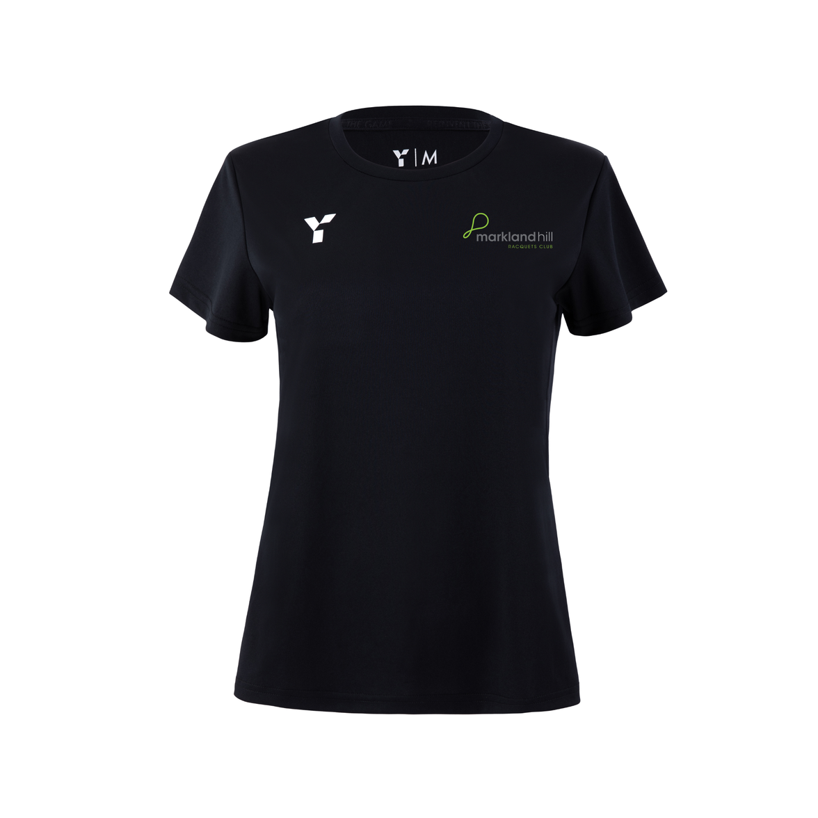Markland Hill Racquets Club - Coach Short Sleeve Training Top Women's Black