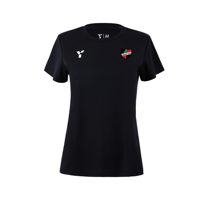 Ipswich and East Suffolk HC - Short Sleeve Training Top Women's Black