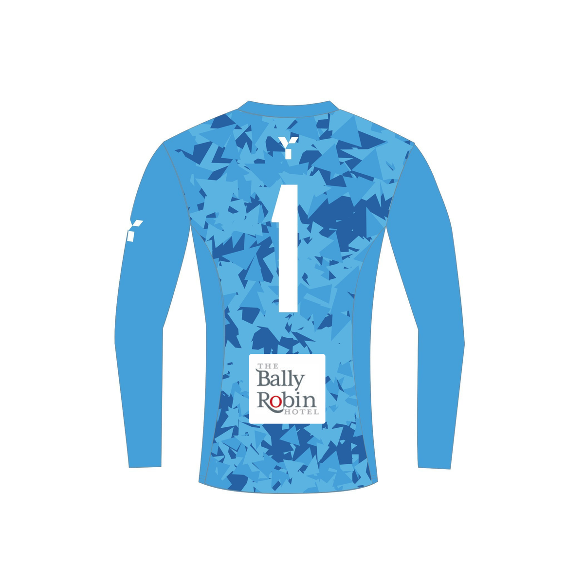 Mossley HC - GK Smock (Long Sleeve) - Blue club teamwear by Y1 - view 2