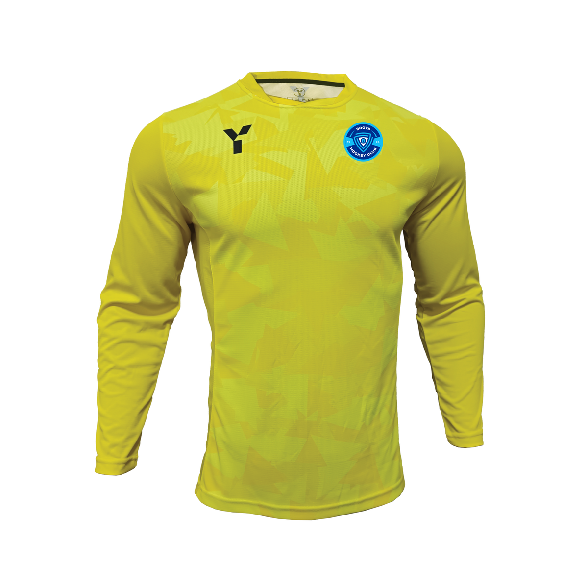 Boots HC - GK Smock (Long Sleeve) - Yellow club teamwear by Y1