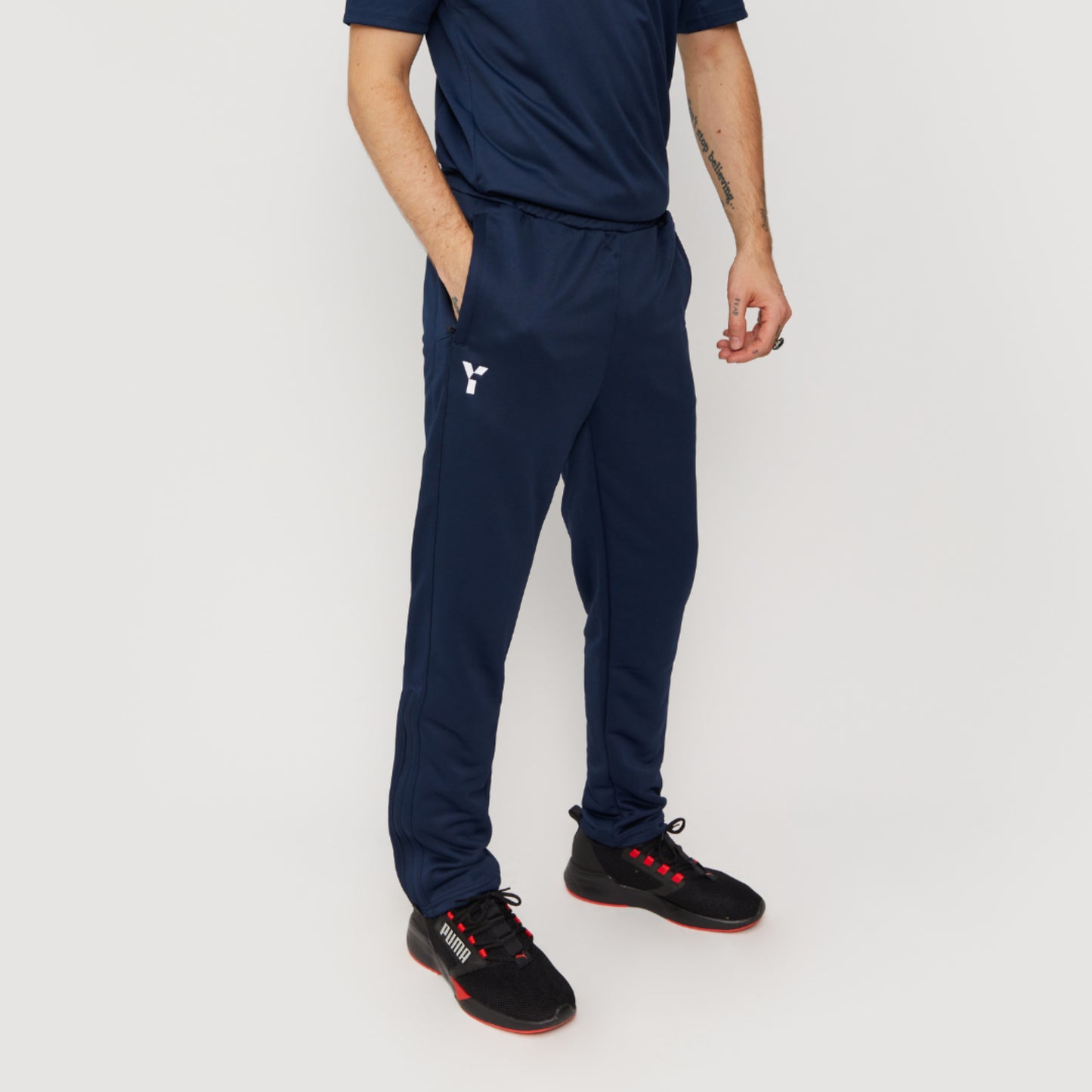 Tracksuit Bottoms Mens Navy