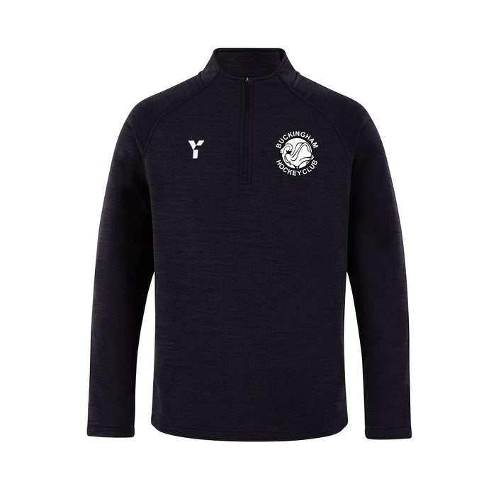 Buckingham HC - Fugi Quarter Zip Unisex Black Melange (SALE)