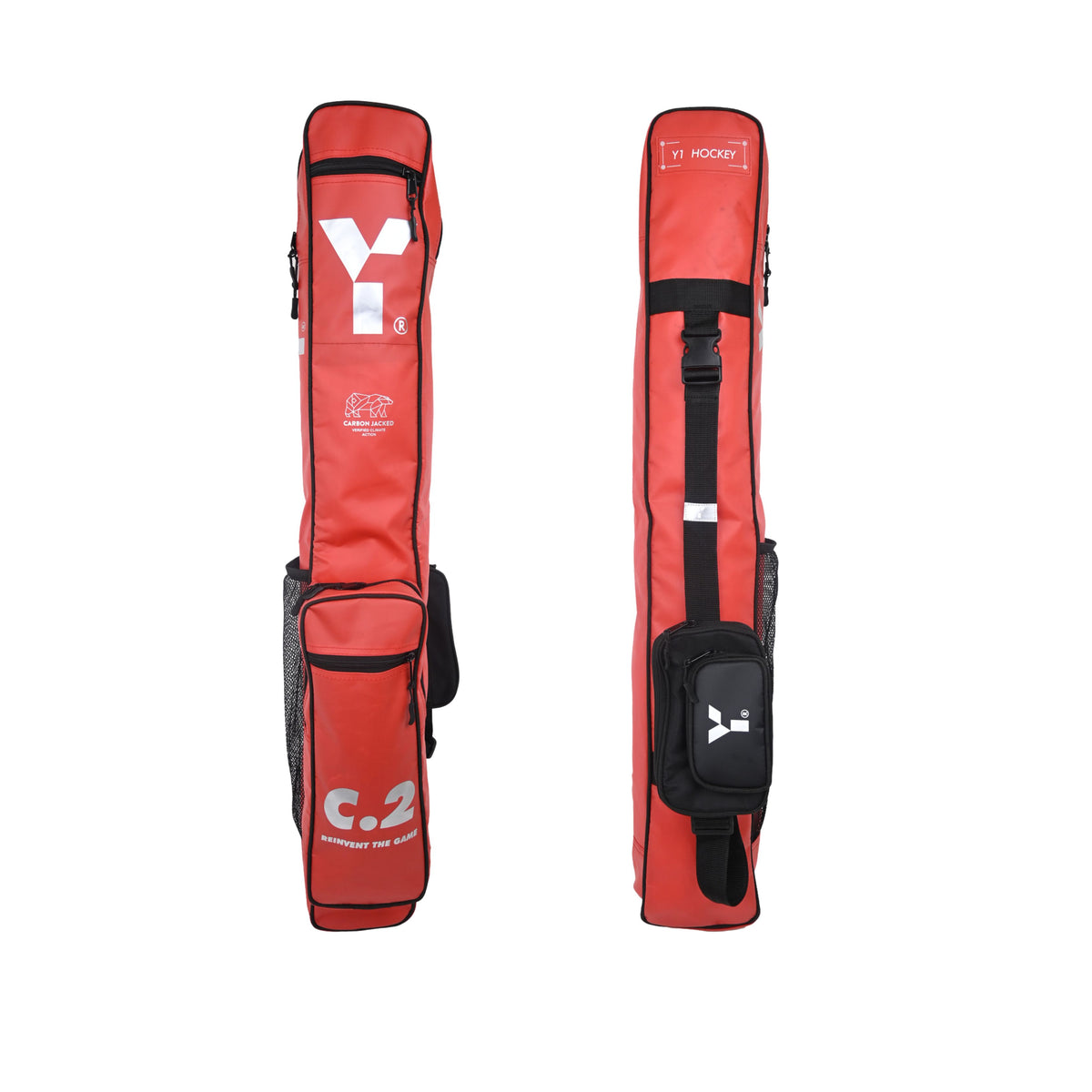 C.2 Stickbag - Red/Silver bag by Y1