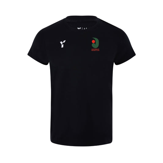 Canterbury HC - Junior Short Sleeve Training Top Unisex Black