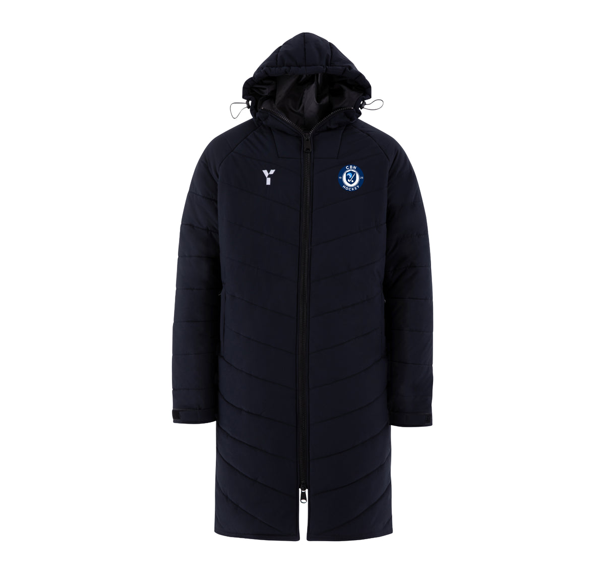 Clitheroe Blackburn Northern HC - Bench Jacket Unisex Navy club teamwear by Y1