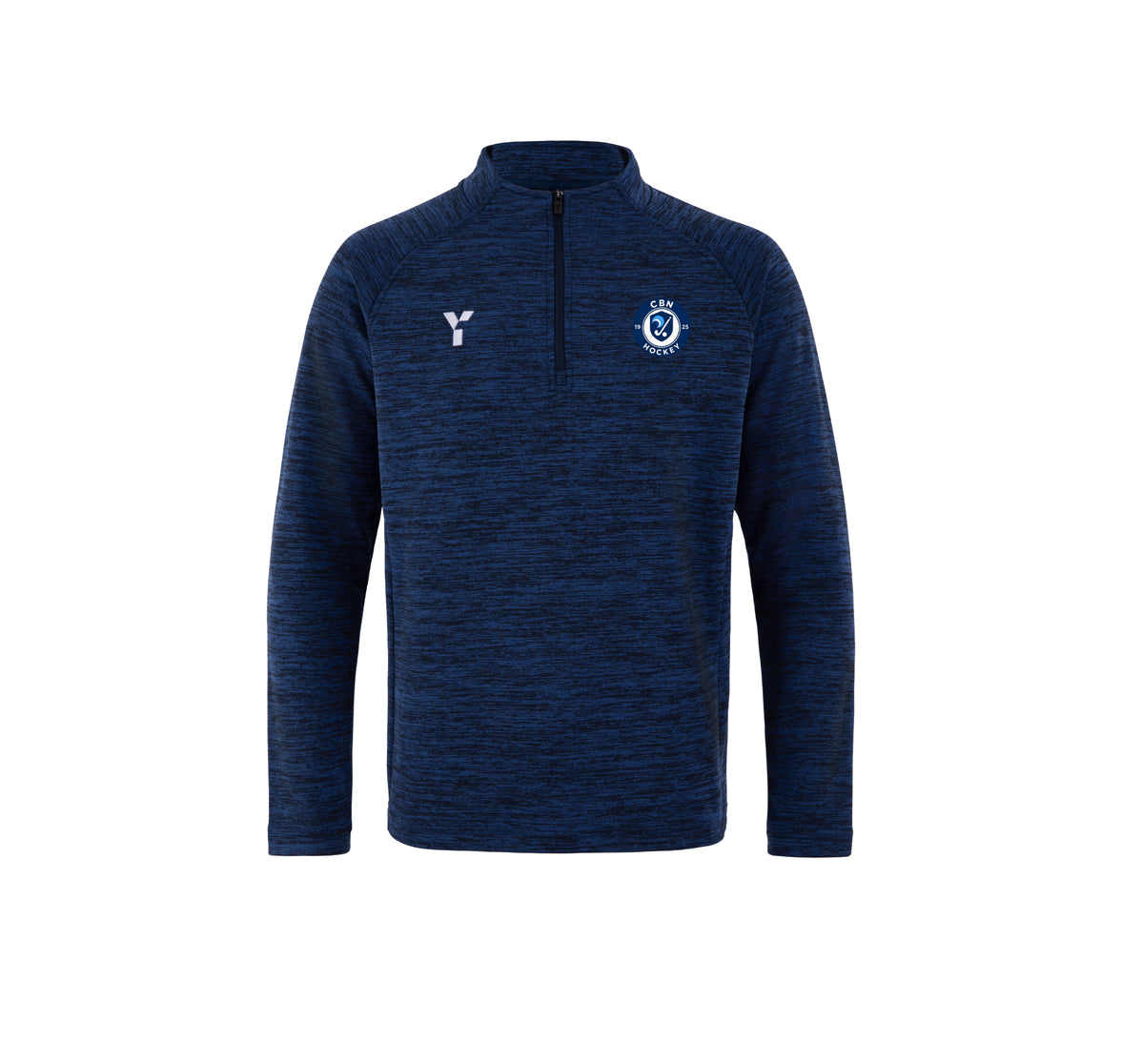 Clitheroe Blackburn Northern HC - Fugi Quarter Zip Unisex Navy Melange