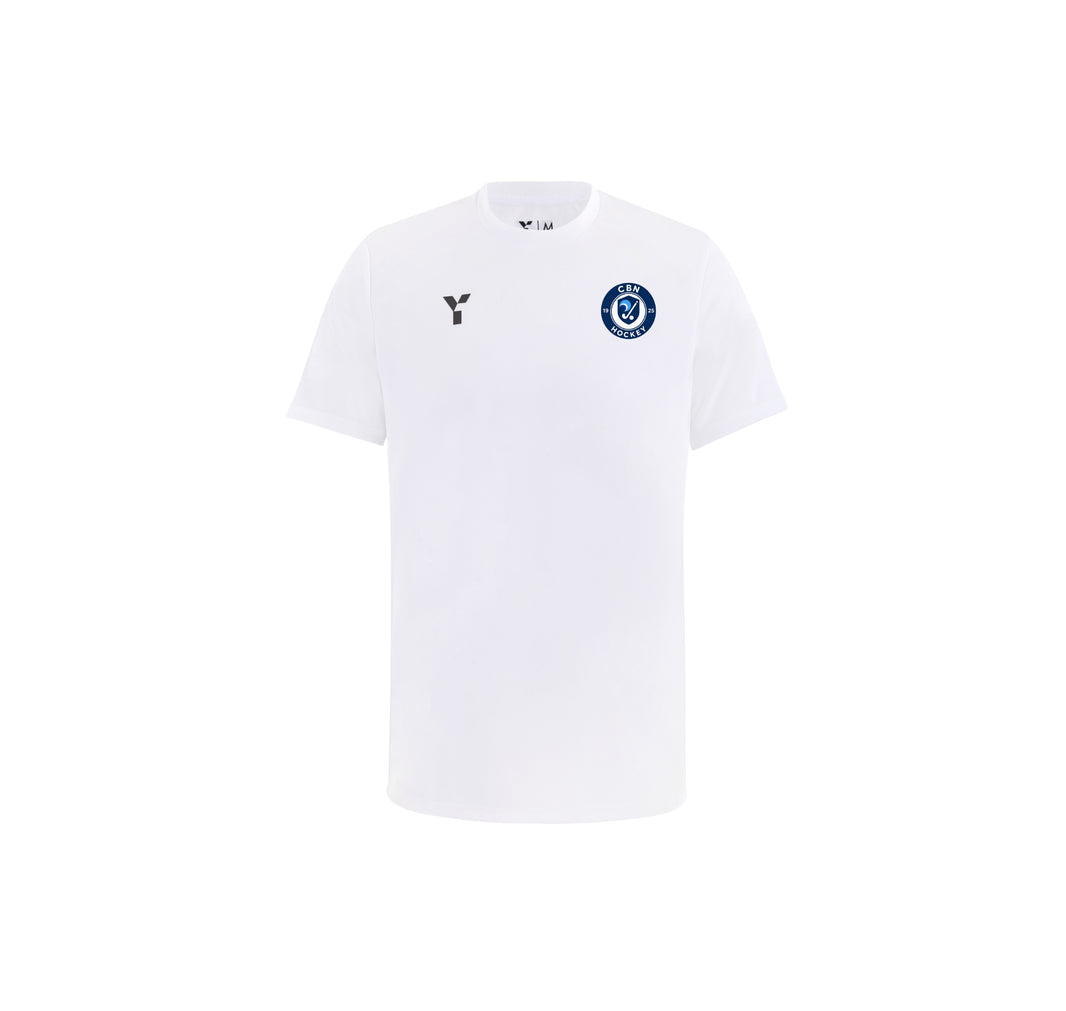Clitheroe Blackburn Northern HC - Junior Short Sleeve Training Top Unisex White