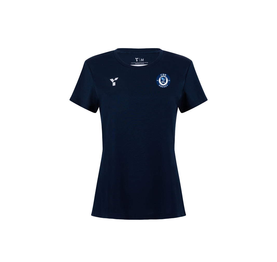 Clitheroe Blackburn Northern HC - Short Sleeve Training Top Women's Navy