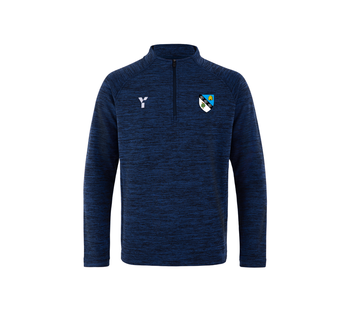 Clydesdale HC - Fugi Quarter Zip Unisex Navy Melange