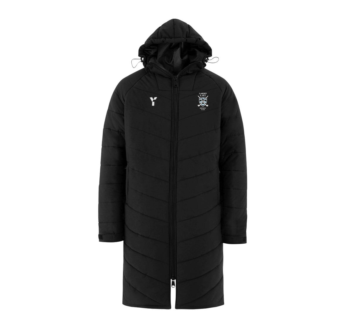 Cardiff and Met HC - Bench Jacket Unisex Black