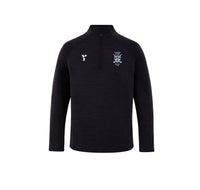 Cardiff & Met HC - Fugi Quarter Zip Unisex Black Melange