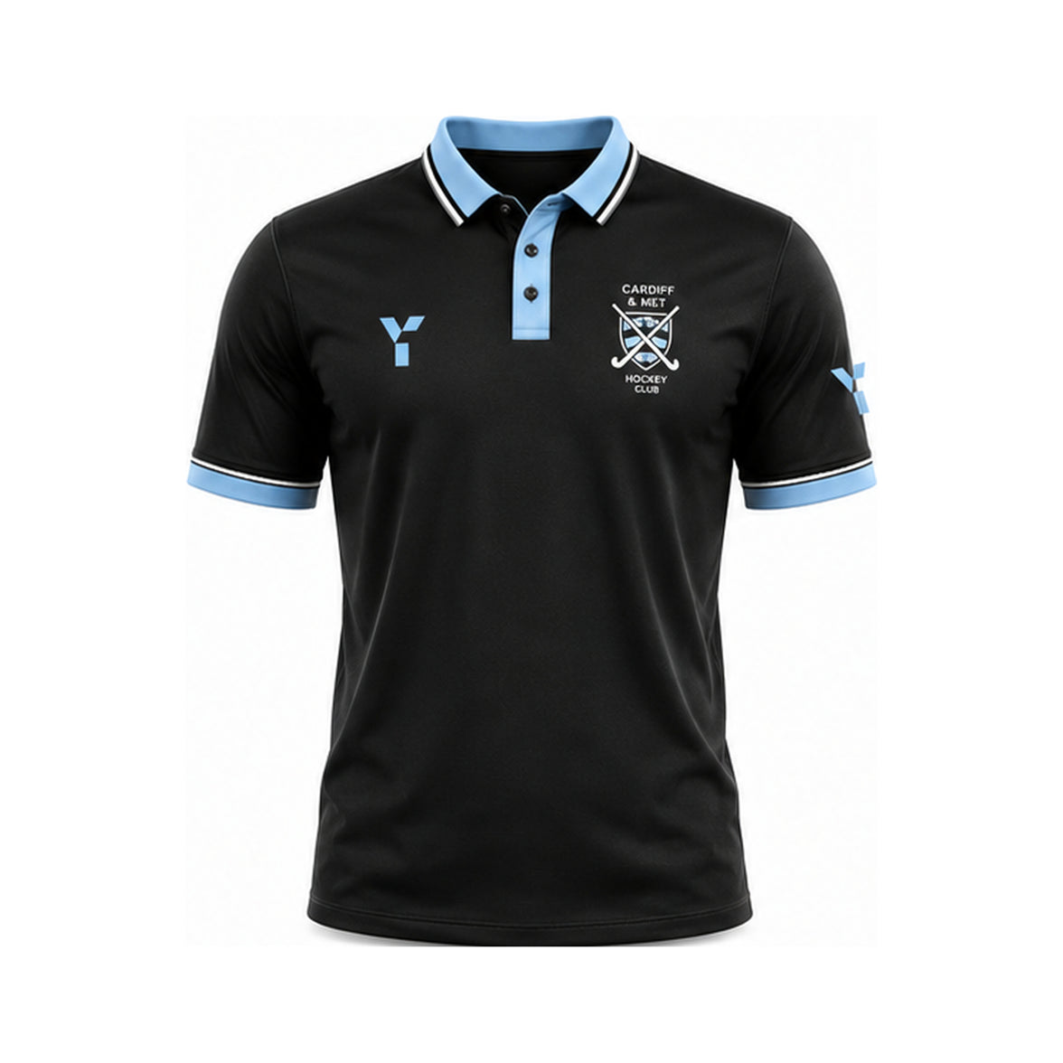 Cardiff & Met HC - Men's Playing Shirt Black [PRE-ORDER]