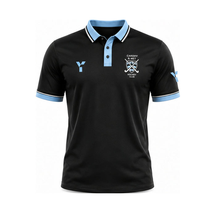 Cardiff & Met HC - Men's Playing Shirt Black [PRE-ORDER]