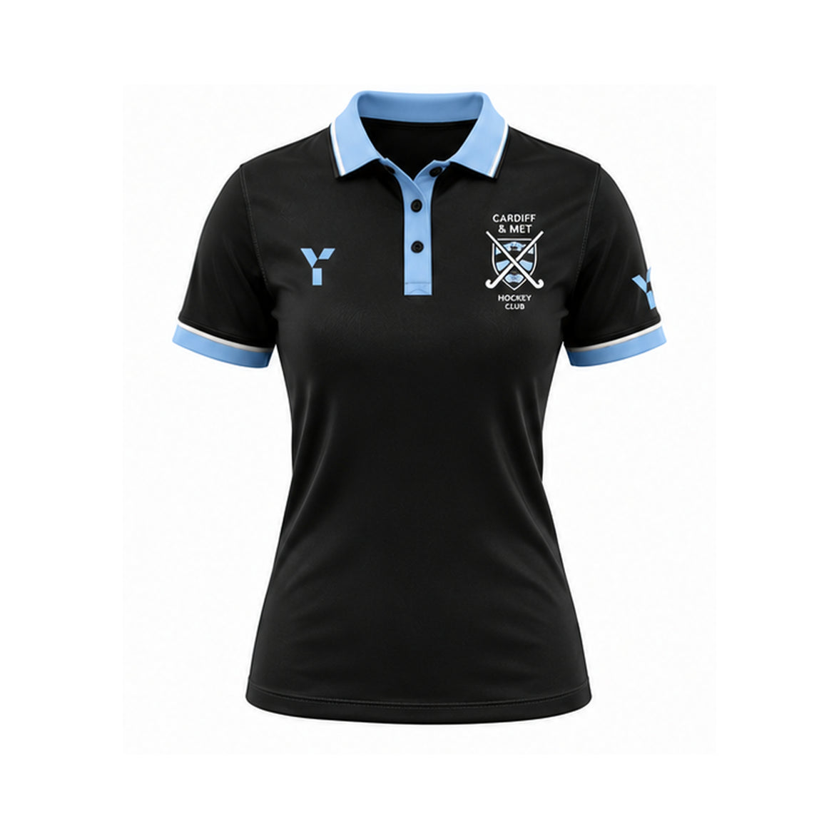 Cardiff & Met HC - Women's Playing Shirt Black [PRE-ORDER]