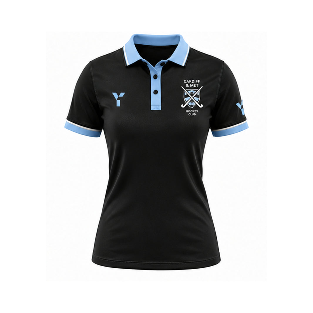 Cardiff & Met HC - Women's Playing Shirt Black [PRE-ORDER]