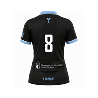 Cardiff & Met HC - Women's Playing Shirt Black [PRE-ORDER]