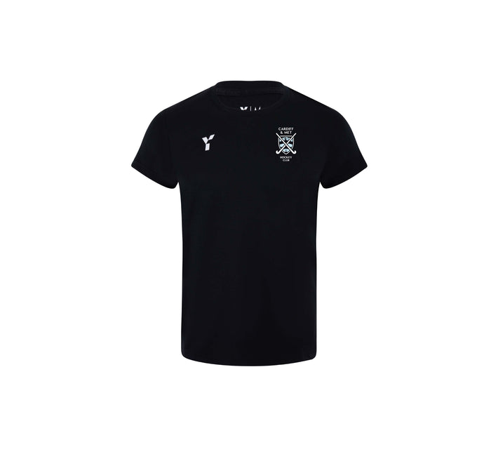 Cardiff & Met HC - Junior Short Sleeve Training Top Unisex Black