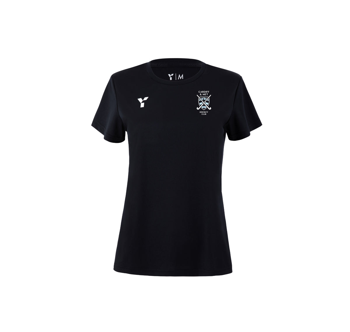Cardiff & Met HC - Short Sleeve Training Top Women's Black