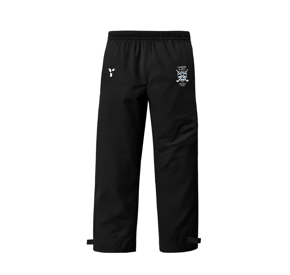 Cardiff & Met HC - Therma Tracksuit Bottoms Unisex Black club teamwear by Y1