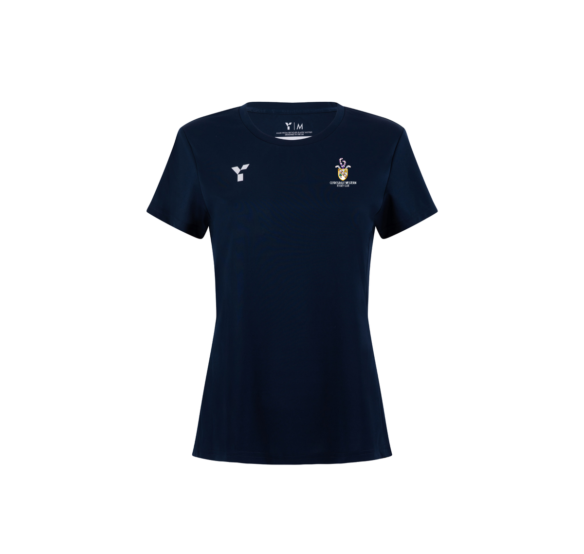 Clydesdale Western HC - Short Sleeve Training Top Women's Navy