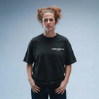 Women's Oversized Courtside Tee Black