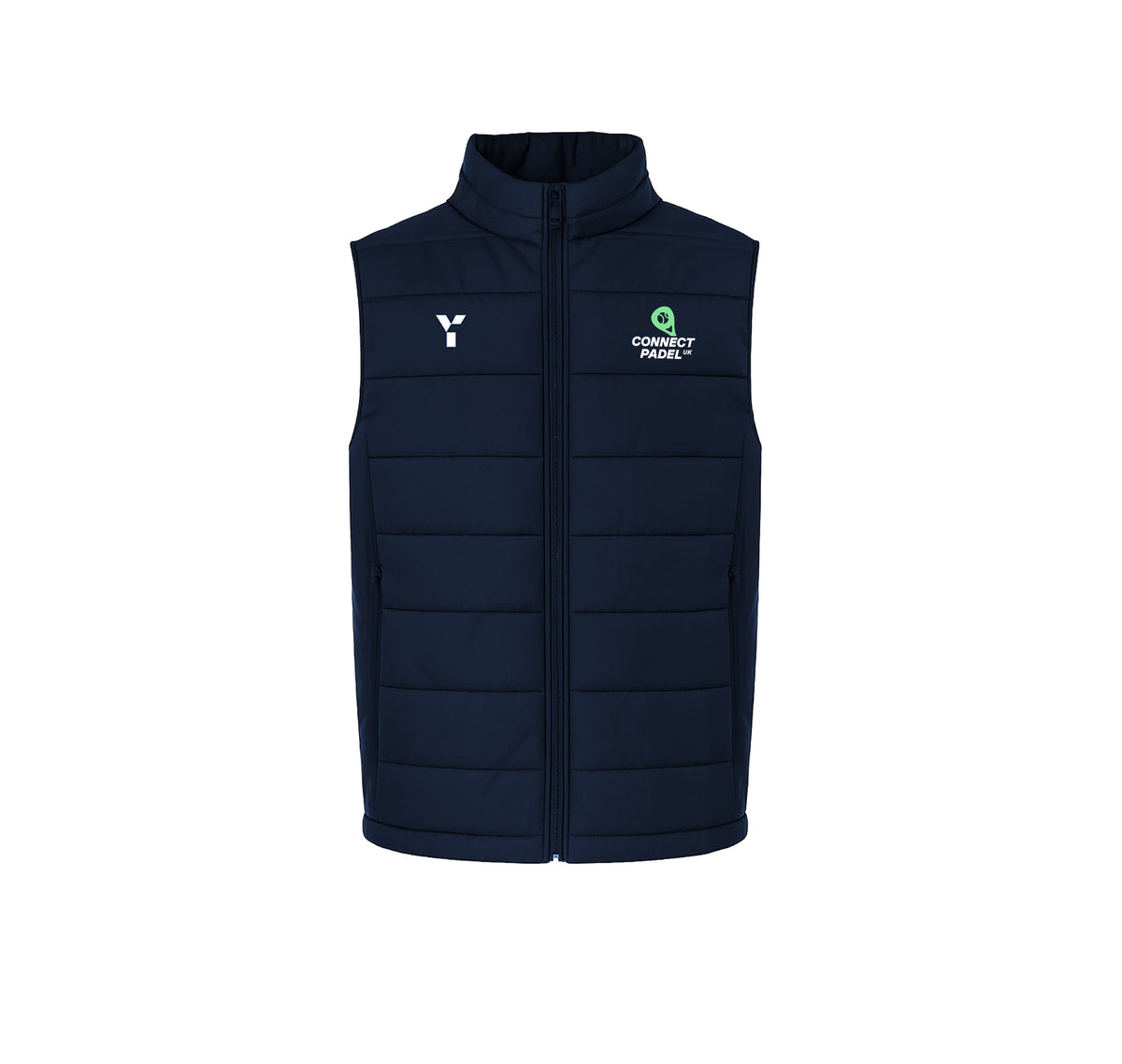 Connect Padel - Gilet Men's Navy club teamwear by Y1