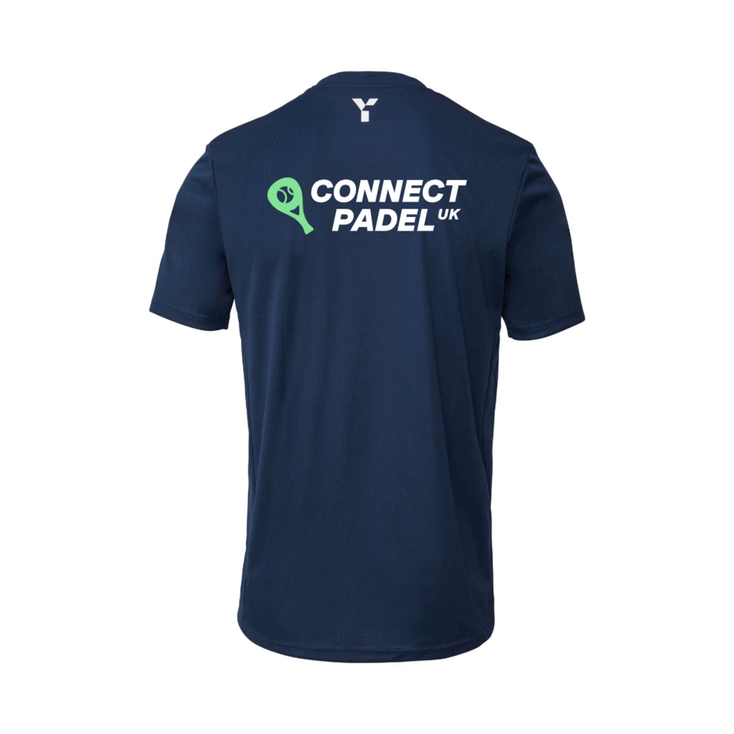 Connect Padel - Short Sleeve Training Top Men's Navy
