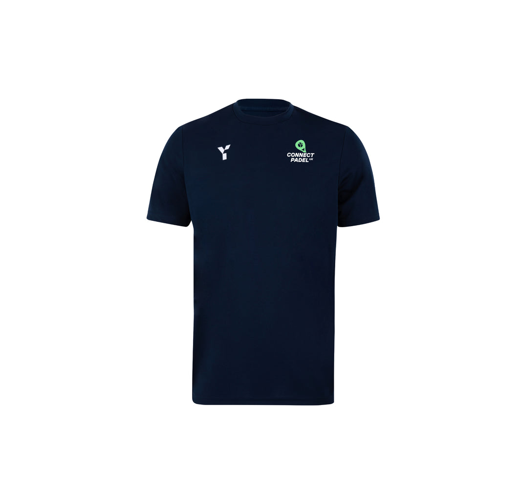 Connect Padel - Short Sleeve Training Top Men's Navy