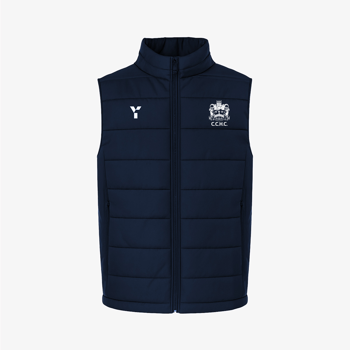 Cambridge City HC - Gilet Men's Navy club teamwear by Y1