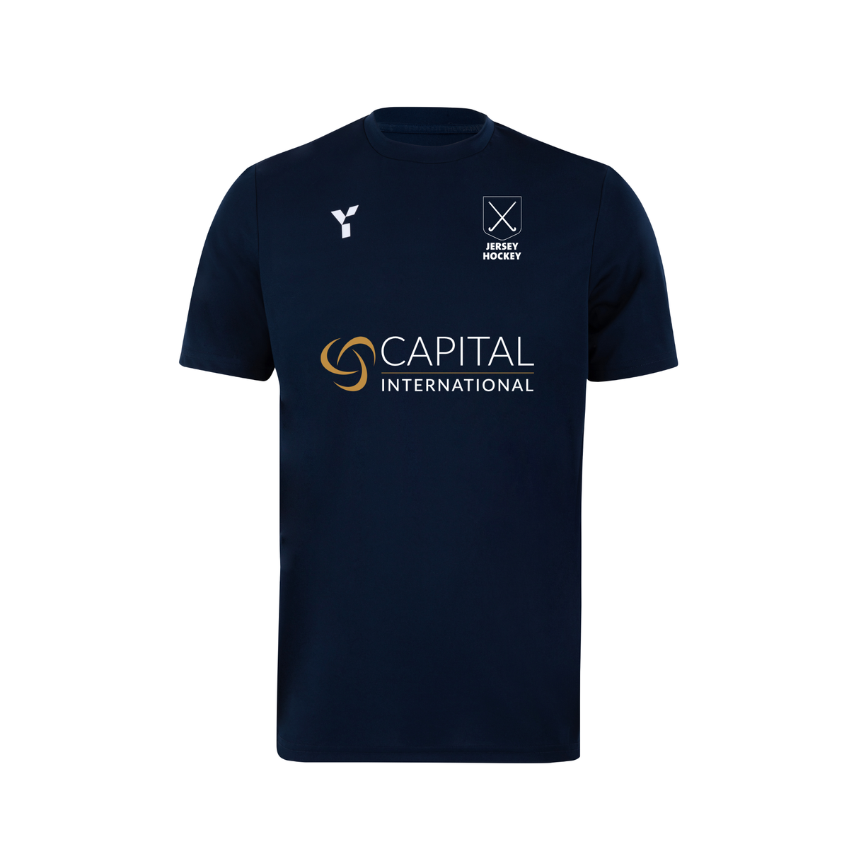 Jersey Hockey - Short Sleeve Training Top Men's Navy (Capital International)
