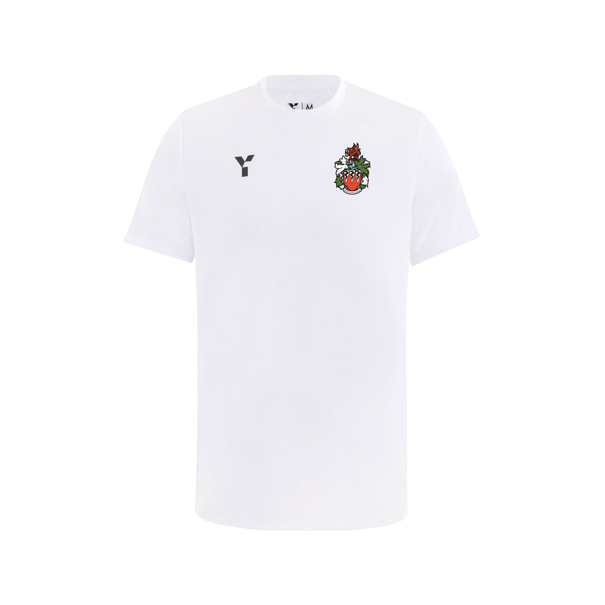 Cardiff Medics HC - Short Sleeve Training Top Men's White club teamwear by Y1