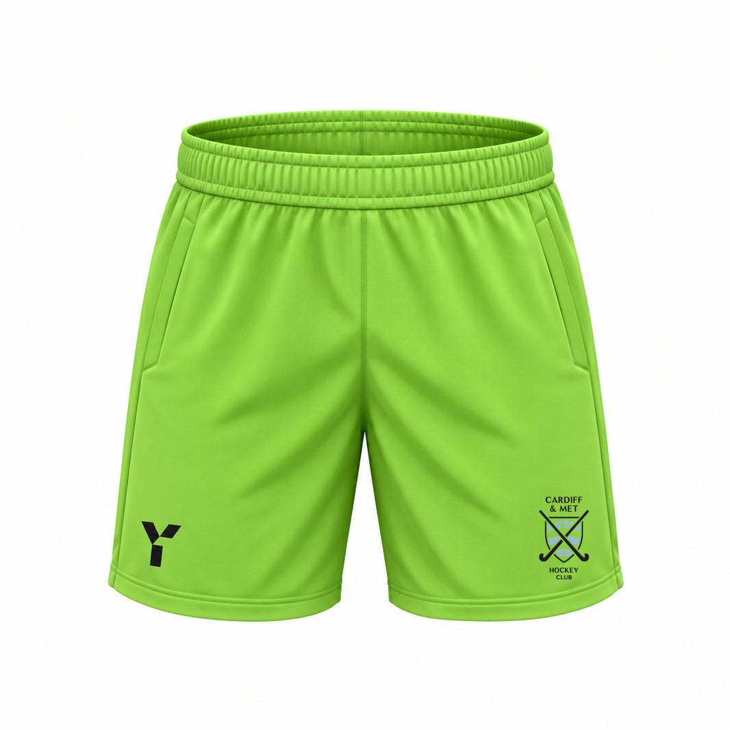 Cardiff & Met HC - GK Shorts - Green