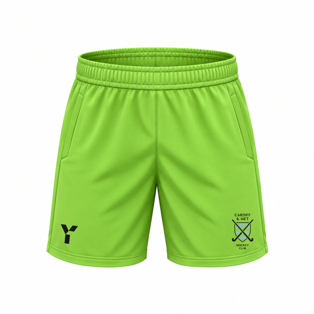 Cardiff & Met HC - GK Shorts - Green