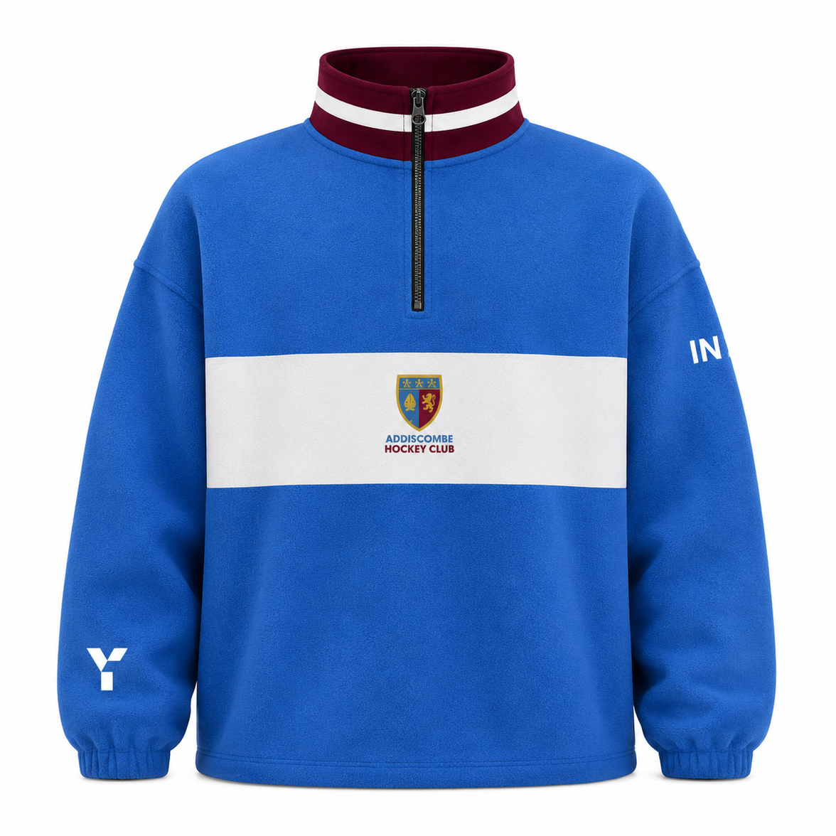 Addiscombe HC - Retro Quarter Zip - Blue [PRE-ORDER]