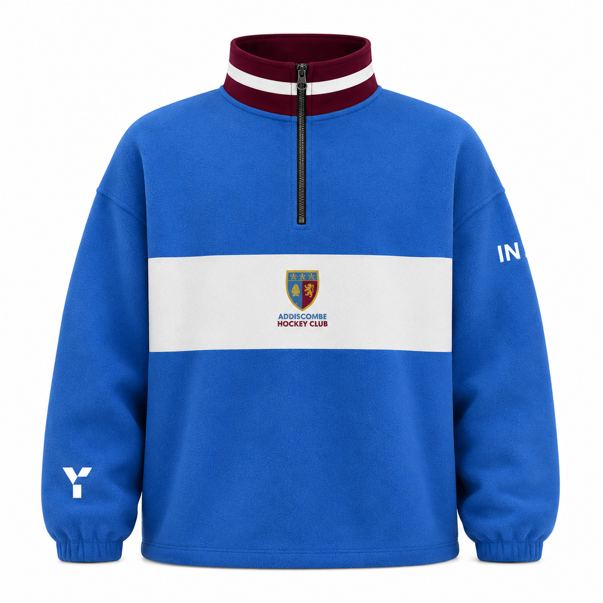 Addiscombe HC - Retro Quarter Zip - Blue [PRE-ORDER]