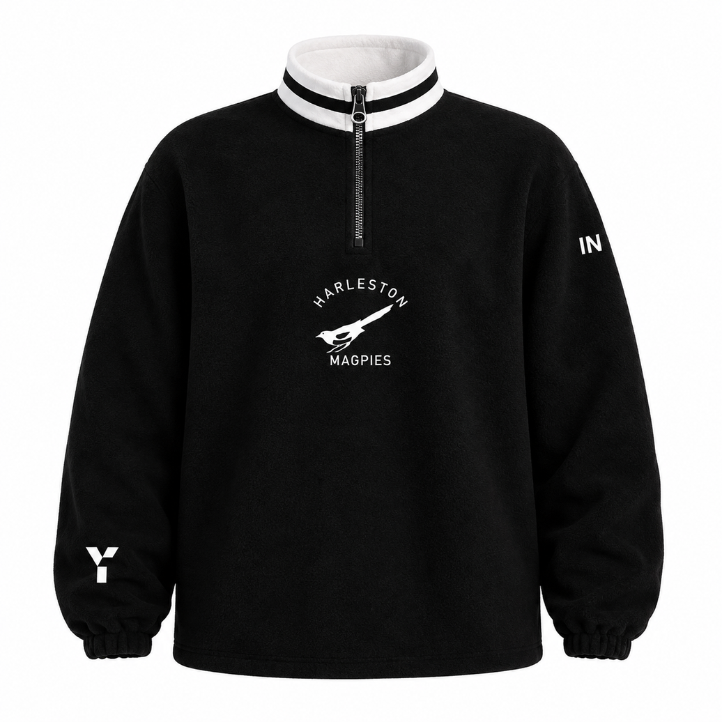 Harleston Magpies HC - Retro Quarter Zip [PRE-ORDER]