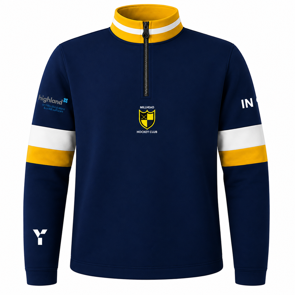 Hillhead Ladies HC - Retro Quarter Zip [PRE-ORDER] (COMING SOON)
