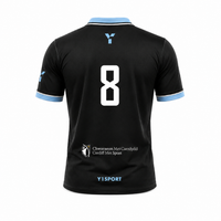 Cardiff & Met HC - Men's Playing Shirt Black [PRE-ORDER]