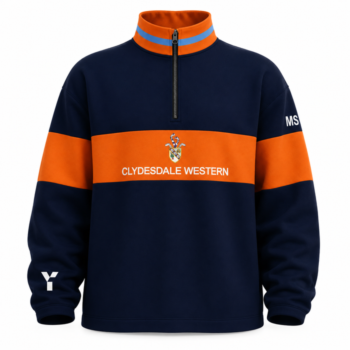 Clydesdale Western HC - Retro Quarter Zip [PRE-ORDER] (COMING SOON)