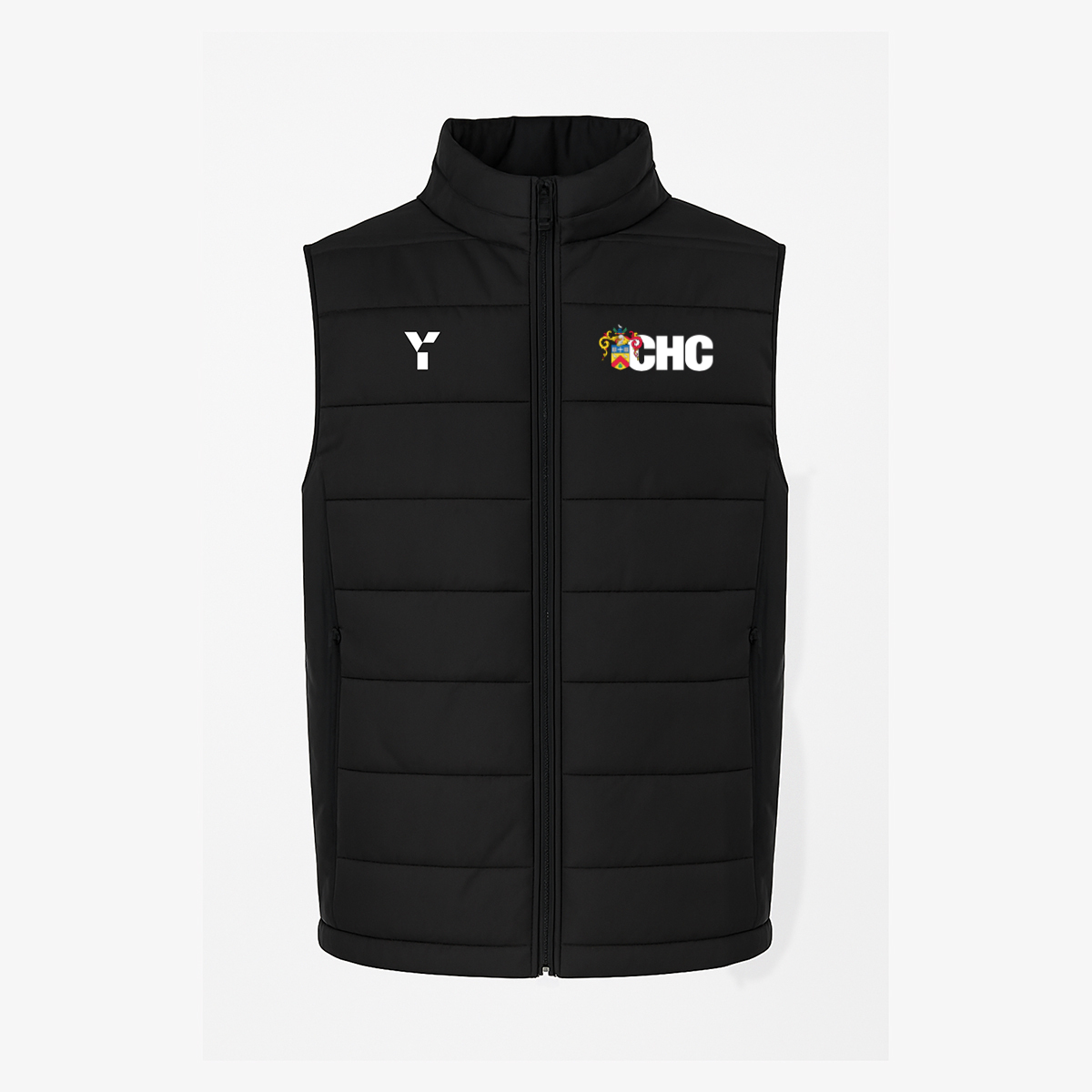 Cheltenham HC - Gilet Men's Black club teamwear by Y1