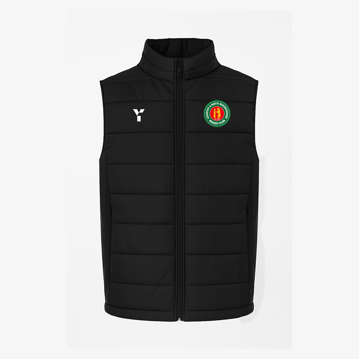 Coventry & NW HC - Gilet Men's Black club teamwear by Y1