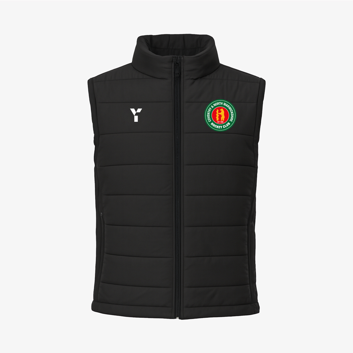 Coventry & NW HC - Gilet Women's Black club teamwear by Y1