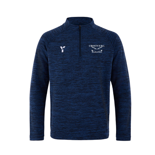 Crostyx HC - Fugi Quarter Zip Unisex Navy Melange