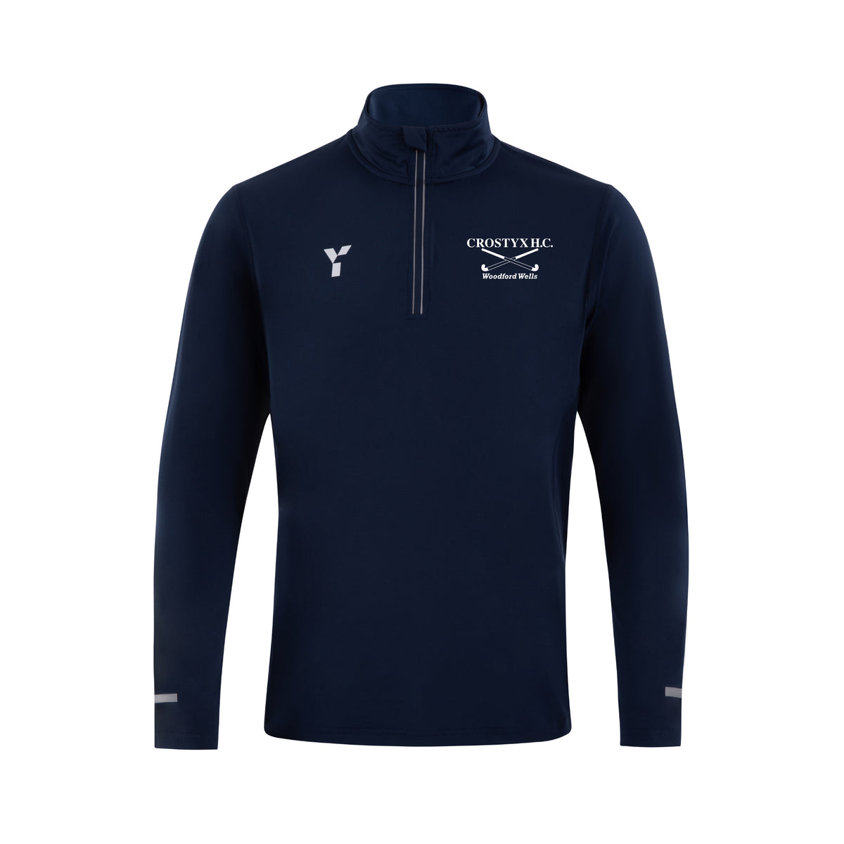 Crostyx HC - Lycra Midlayer Unisex Navy club teamwear by Y1