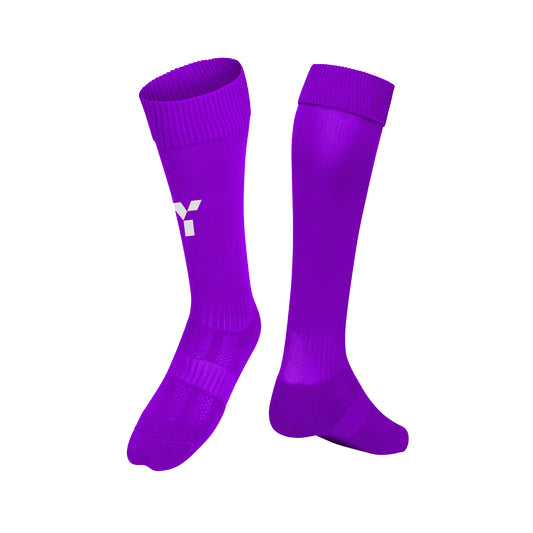 Y1 Deep Purple Playing Socks