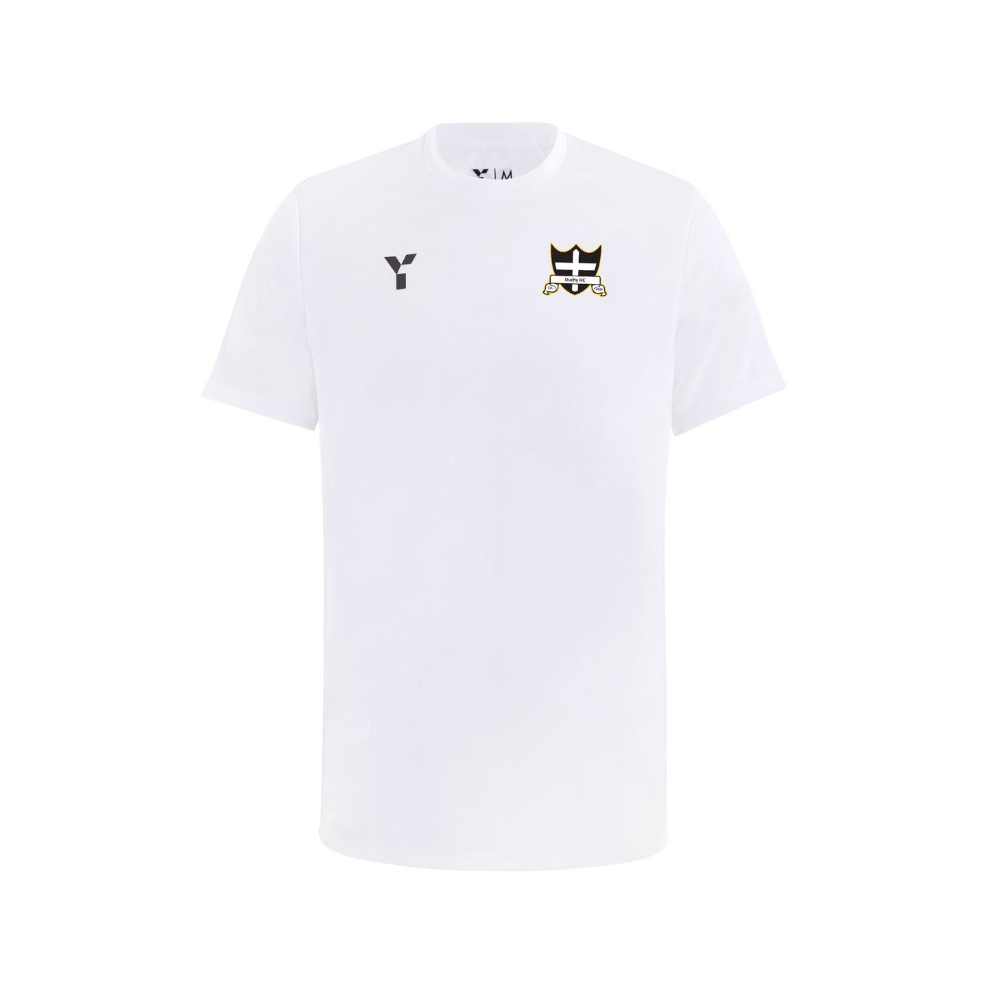 Duchy HC - Junior Short Sleeve Training Top Unisex White