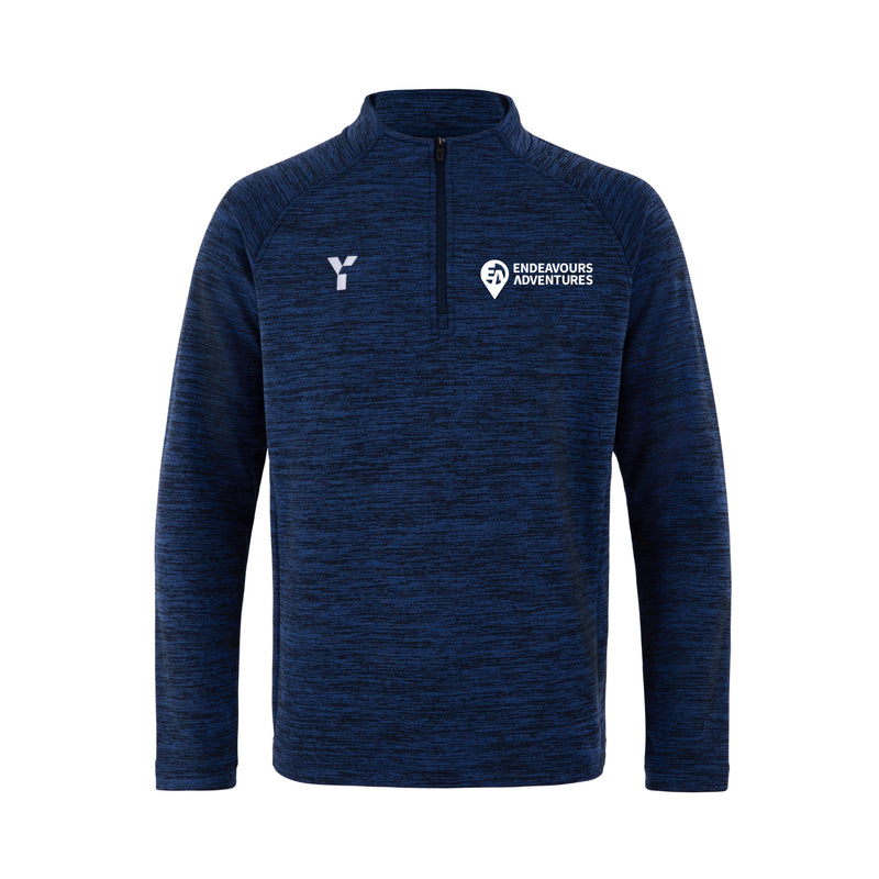 EA - Fugi Quarter Zip Unisex Navy Melange